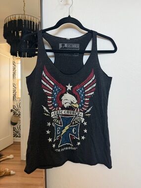 Eric Church Concert Tank Top with Eagle